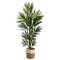 7ft. Kentia Artificial Palm in Handmade Natural Jute and Cotton Planter